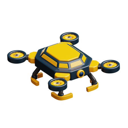 Drone  3D Icon