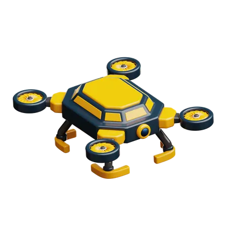 Drone  3D Icon