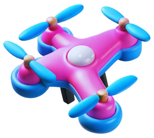 Drone  3D Icon