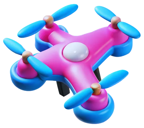 Drone  3D Icon