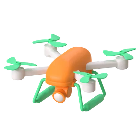 Drone  3D Icon