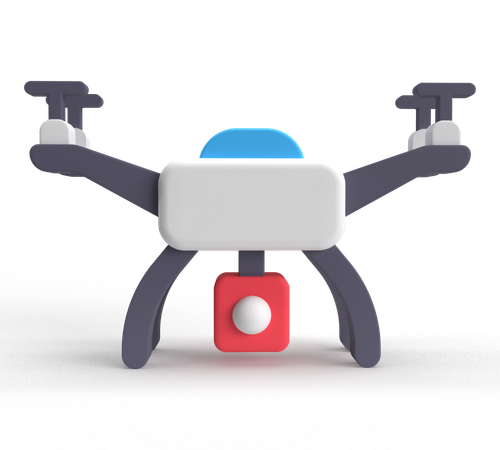 Drone  3D Icon
