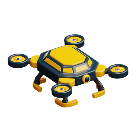 Drone  3D Icon