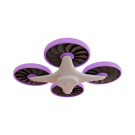 Drone  3D Icon