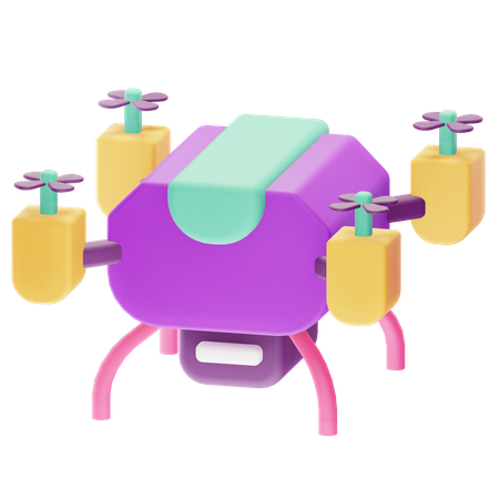 Drone  3D Icon