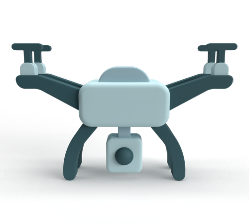 Drone  3D Icon