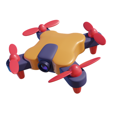 Drone  3D Icon