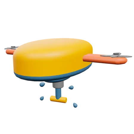 Drone  3D Illustration