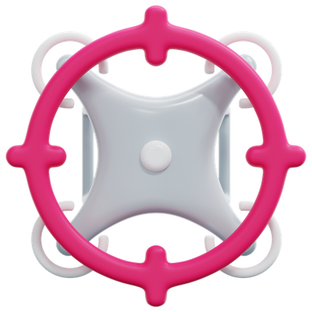 Alvo de drone  3D Icon