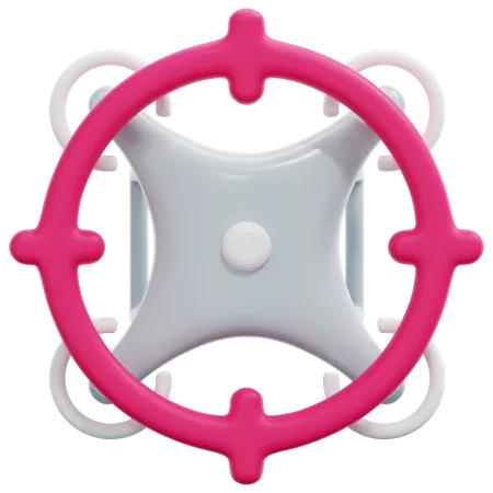 Alvo de drone  3D Icon