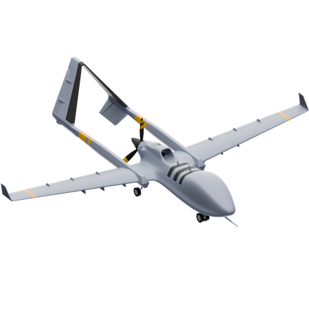 Drone Bayraktar TB3  3D Icon