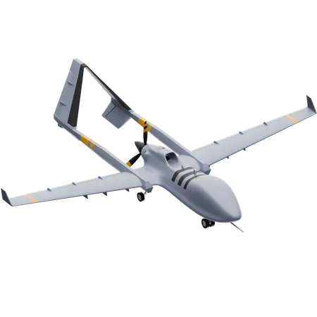Drone Bayraktar TB3  3D Icon