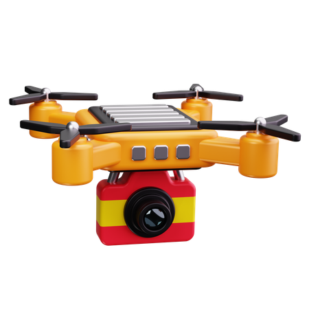 Drone Camera  3D Icon