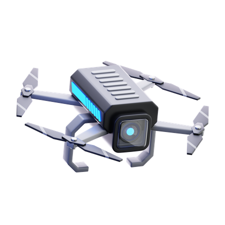 Drone Camera  3D Icon