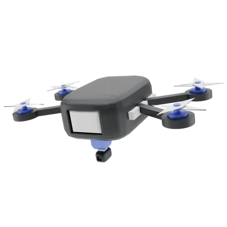 Drone Camera  3D Illustration
