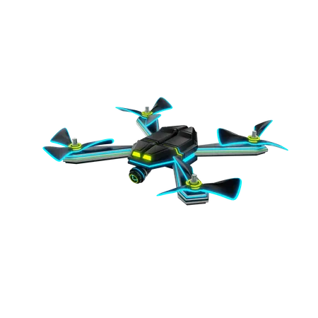 Caméra drone  3D Illustration