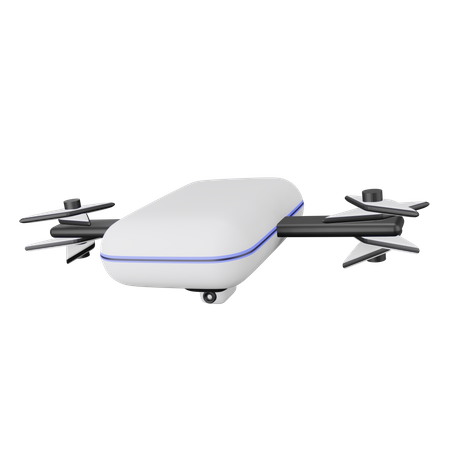 Drone Camera 3D Illustration