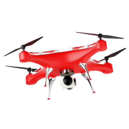 Caméra drone  3D Icon