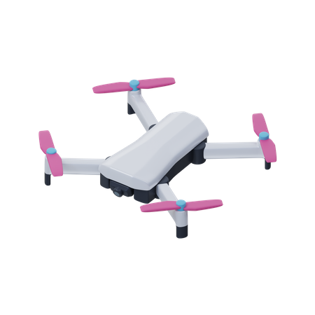 Drone cuadricóptero  3D Icon