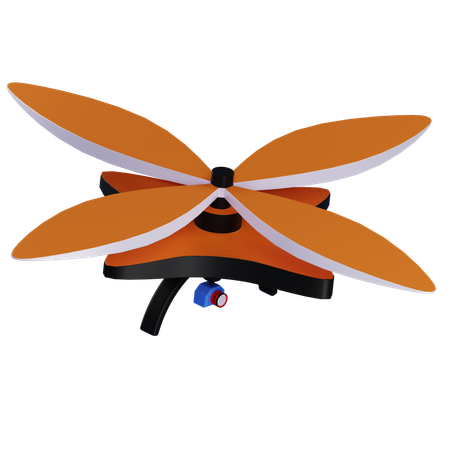 Drone de diffusion  3D Icon