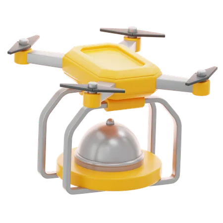 Drone Delivery  3D Icon