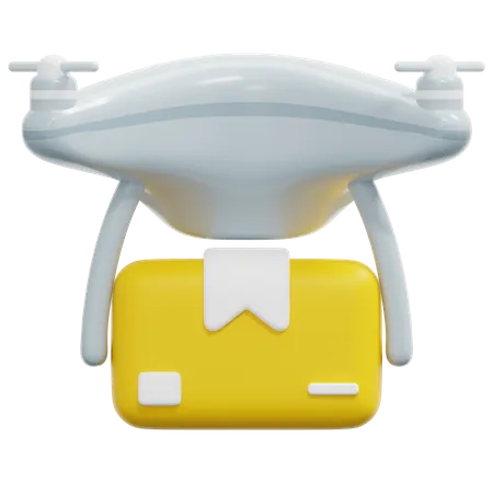 Drone Delivery 3D Icon