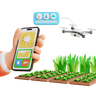 organic farming 3d logos