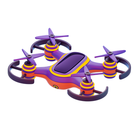 Drone futurista  3D Icon
