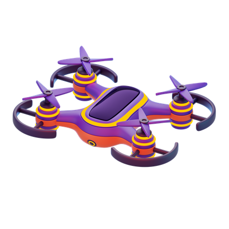 Drone Futuristic  3D Icon