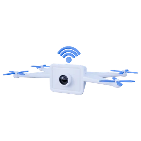 Drone inteligente  3D Icon