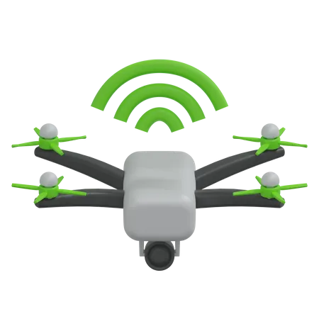 Drone inteligente  3D Icon