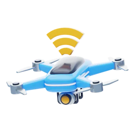 Drone intelligent  3D Icon