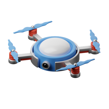 Robô drone  3D Icon