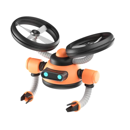 Robô drone  3D Icon