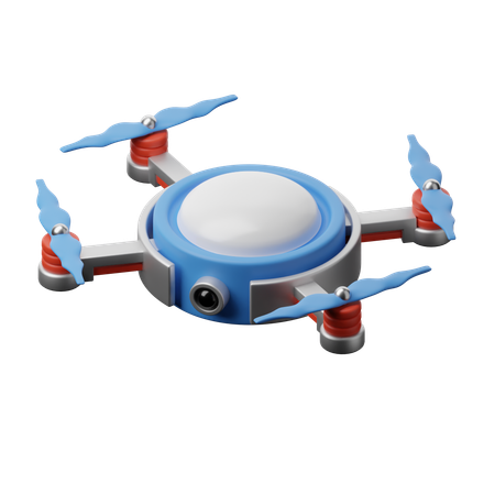 Drone Robot  3D Icon