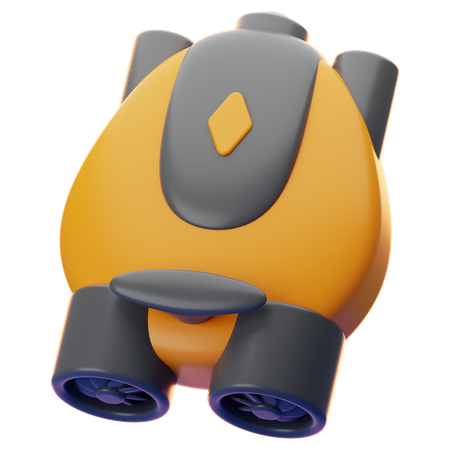 Drone subaquático  3D Icon