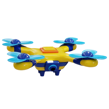 Technologie des drones  3D Icon