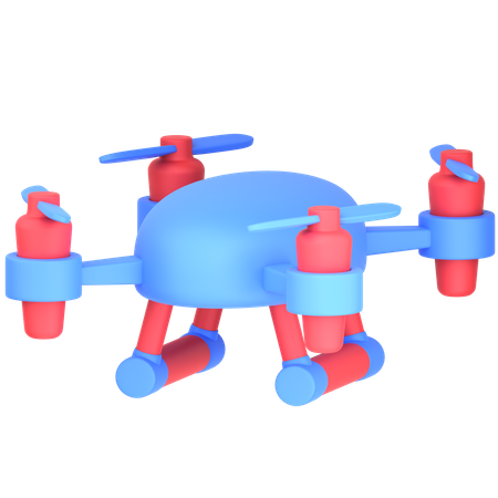 Drone Vehicle  3D Icon