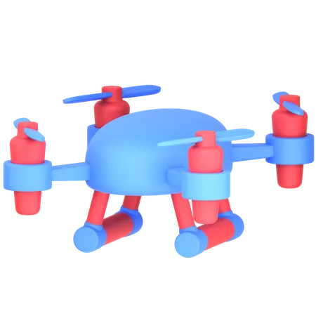 Drone Vehicle  3D Icon