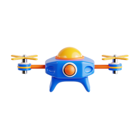 Drone Vehicle  3D Icon