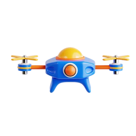 Drone Vehicle  3D Icon