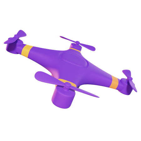 Drone volador  3D Icon