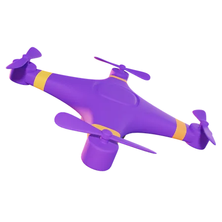 Drone volador  3D Icon