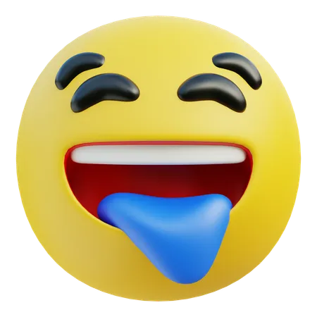 Drooling Emoji  3D Icon