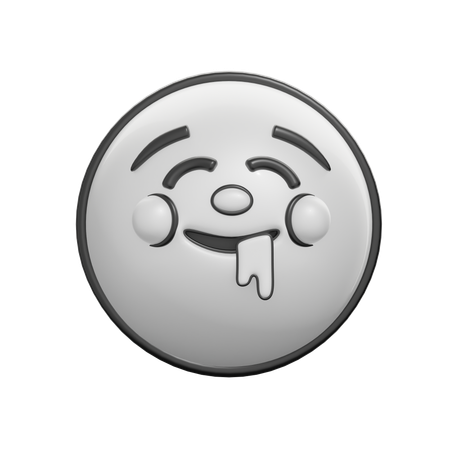 Drooling Face  3D Icon