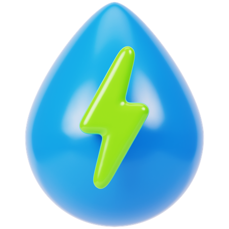 Drop Lighting  3D Icon