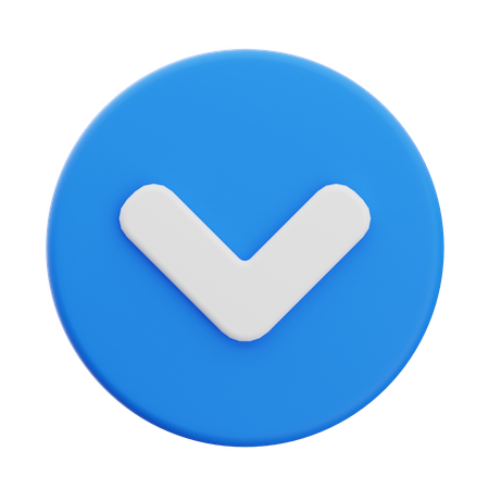 Dropdown  3D Icon