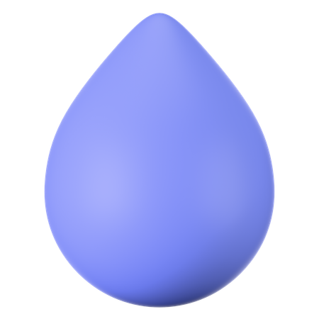 Droplet  3D Icon