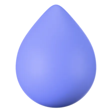 Droplet  3D Icon