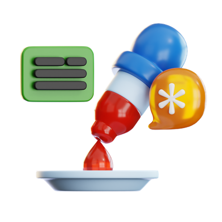 Dropper  3D Icon
